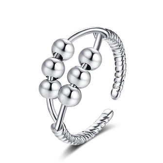 New Women Fidget Beads Ring - Sticky Balls Boutique