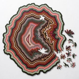 Agate 3D Wooden Jigsaw Puzzle - Sticky Balls Boutique