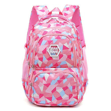 Geometric Print School Backpack - Sticky Balls Boutique