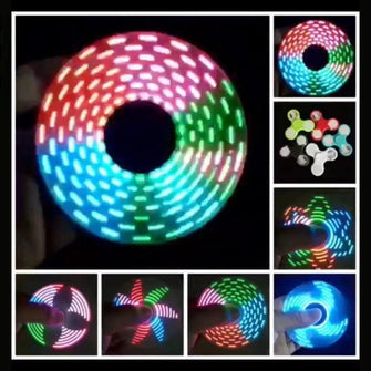 Luminous LED Light Fidget Spinner - Sticky Balls Boutique